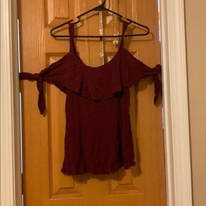 Maroon tank